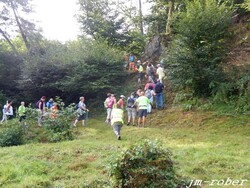 Ce dimanche matin 30 Août , c'était la belle rando de Nicole à Magnac-Bourg