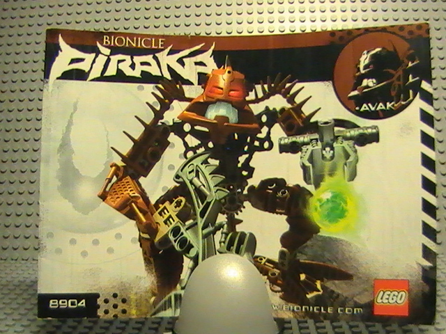 Légo bionicle n° 8904 de 2006 - Piraka Avak.