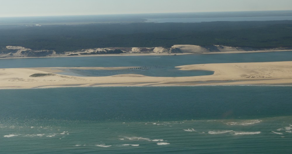 Vol en U.L.M. 2017 : survol du Banc d'Arguin et de la Dune du Pyla...