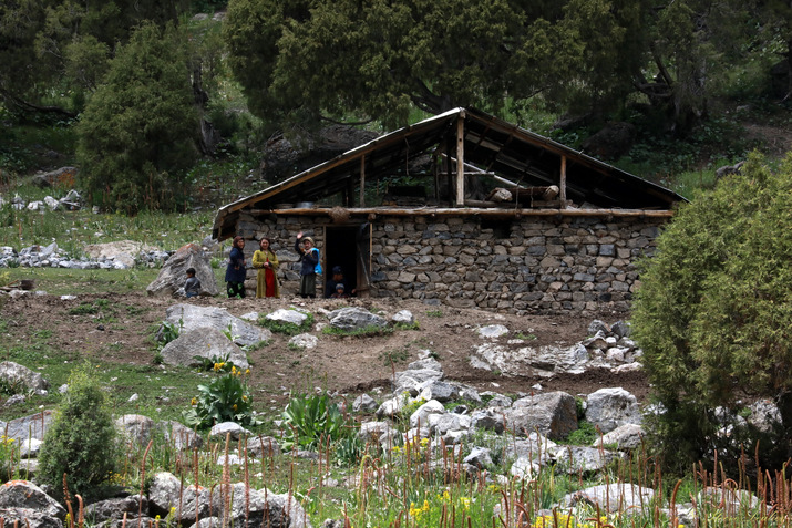 Villages d'été tadjiks