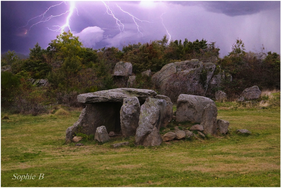  Le dolmen de Cournols ( 63 )
