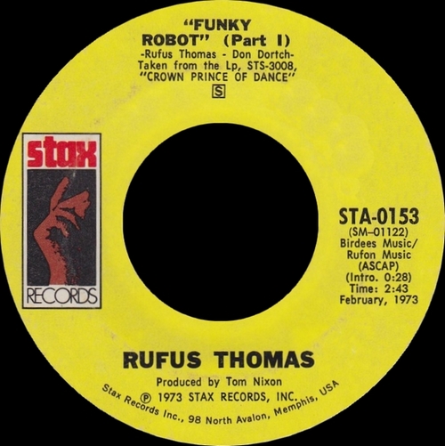 Rufus Thomas ‎: Album " Crown Prince Of Dance " Stax Records STS-3008 [ US ]