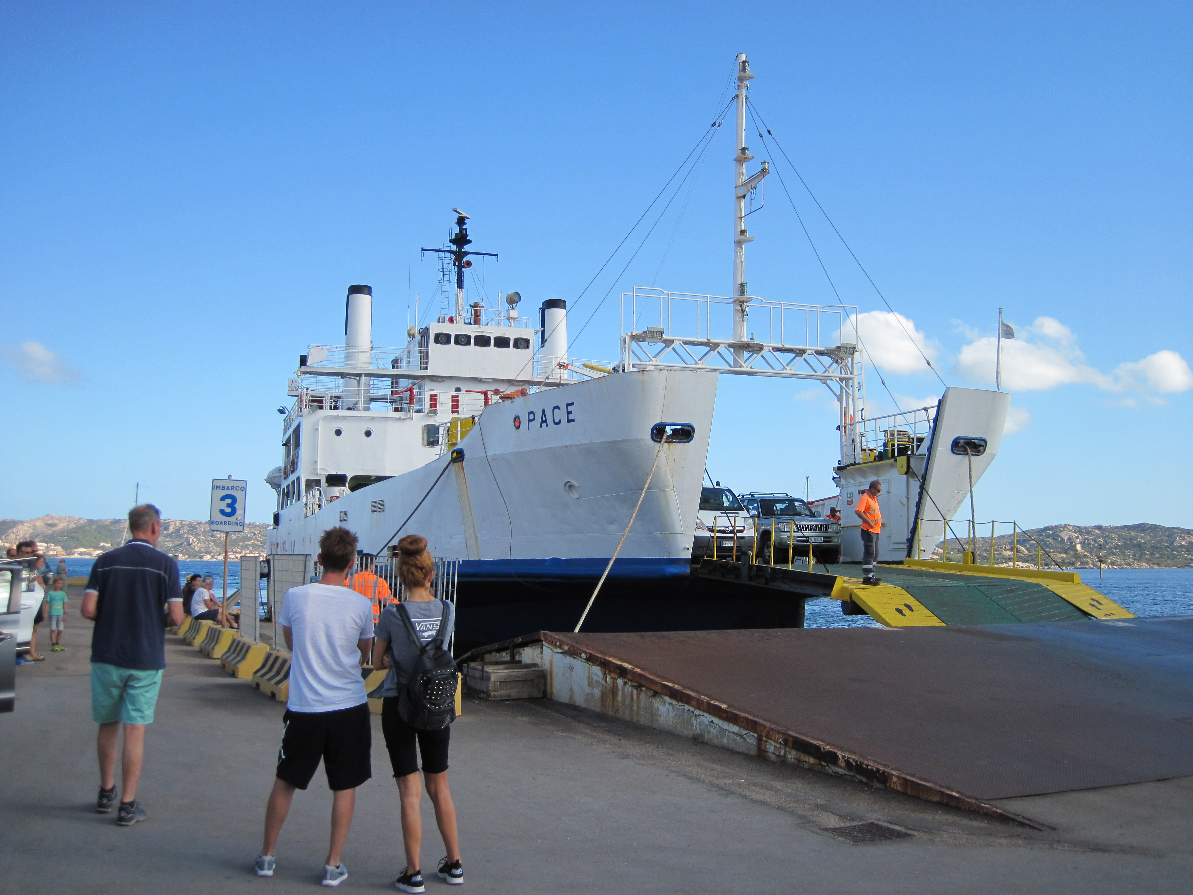 Palau Bateau pour la Maddalena