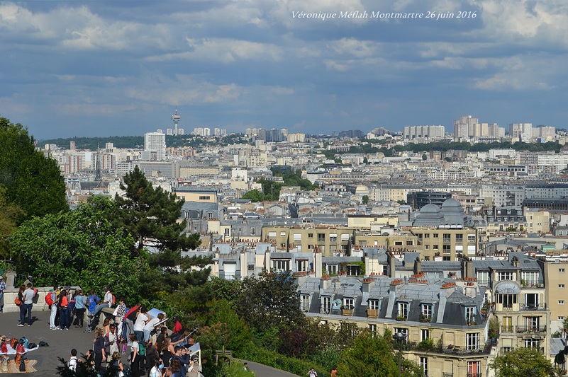 Montmartre : vues sur Paris