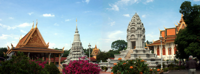 Blog de images-du-pays-des-ours :Images du Pays des Ours (et d'ailleurs ...), Au Palais Royal de Phnom Penh - Cambodge