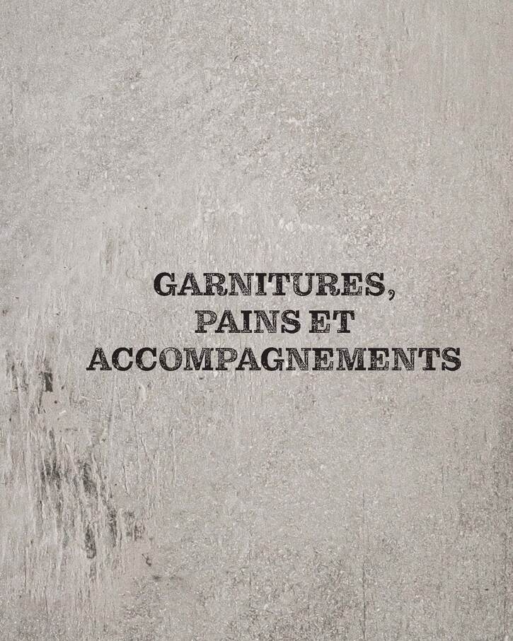 Recettes 36 - GARNITURES, PAINS ET ACCOMPAGNEMENTS (13 pages)