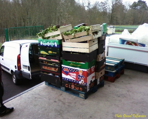 La campagne 2011 des Restos du Coeur à Châtillon sur Seine...