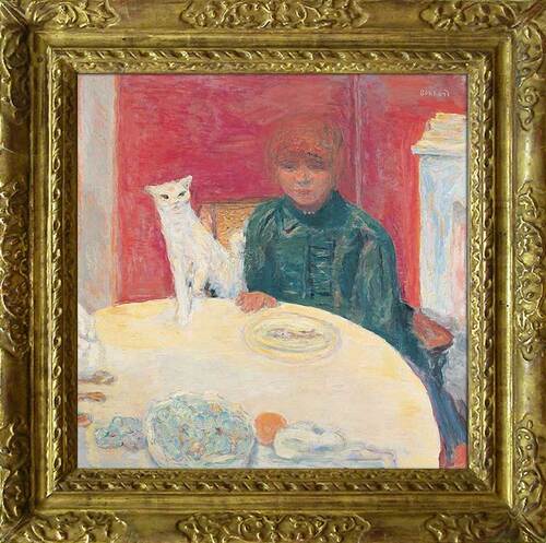 Pierre Bonnard - " La Femme au Chat " - 1912