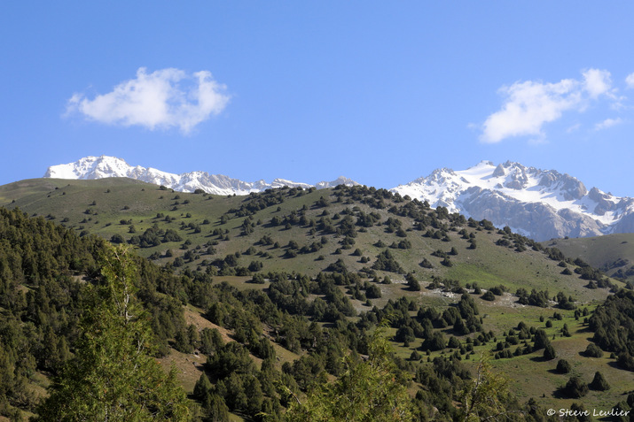 Ascension du col Alaoudin, Tadjikistan