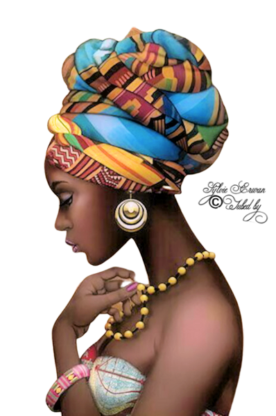 Tubes femmes africaine création 13