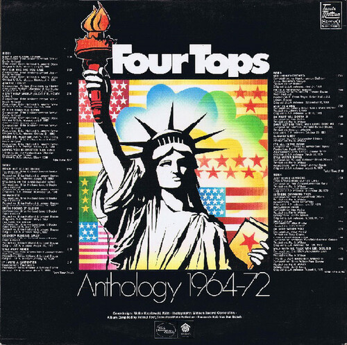 The Four Tops : Album " Four Tops Anthology 1964-1972 " Tamla Motown Records TMSP 1124 [ UK ]