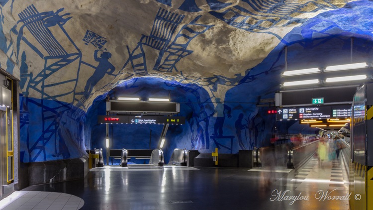 Suède : le métro de Stockholm 1/2