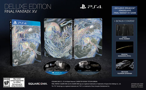 Final Fantasy XV PS4 Slim Luna Edition disponible en précommande !