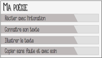 Recueil de poésies pour les CE2