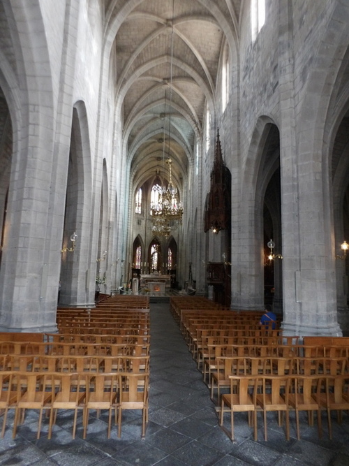 La cathédrale Saint-Pierre à Saint-Flour