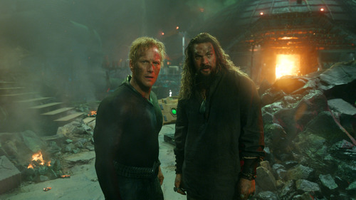 AQUAMAN ET LE ROYAUME PERDU avec Jason Momoa, Patrick Wilson, Amber Heard, Yahya Abdul-Mateen Ii, Nicole Kidman, Willem Dafoe, Dolph Lundgren