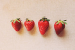 Série d'image fraises.