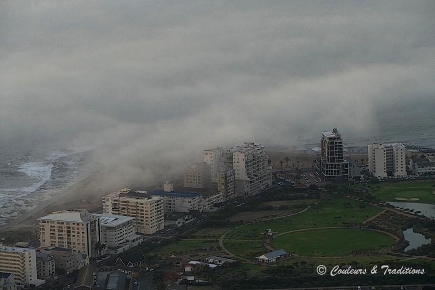 Au dessus des nuages à Cape Town