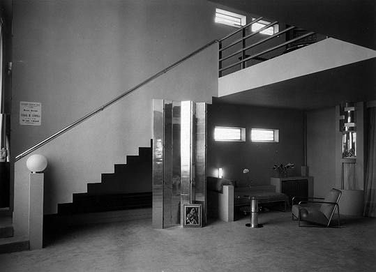 Tamara de Lempicka's studio on Rue Mechain. Paris, 1931. Tamara`s studio on the…: