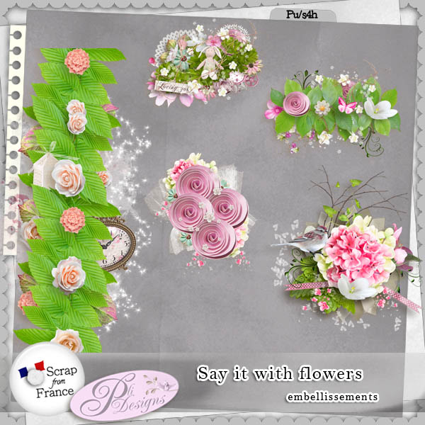 Say it with flowers by Pli Designs
