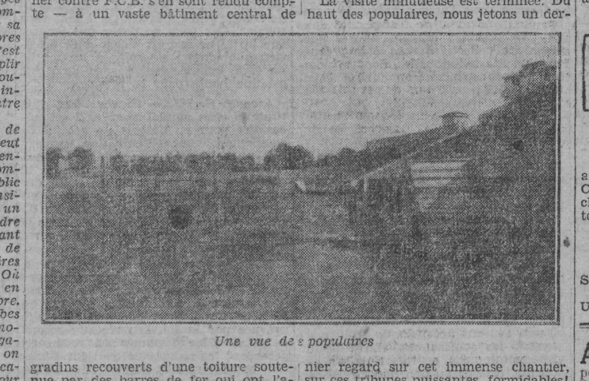 22.12.1929 stade Zevaco inauguration