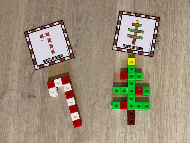 Les cubes emboîtables de Noël - laclassedemanonn