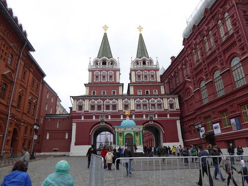 Voyage Transsibérien 2017, le 09/07, 2ème jour, Moscou "la place rouge"