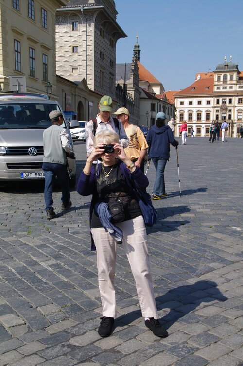 Jacqueline à Vienne Budapest et Pragues