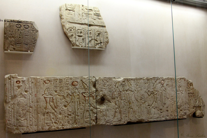 Nouvel Empire, XIXe dynastie, Ramsès II, Fresques d'Abydos