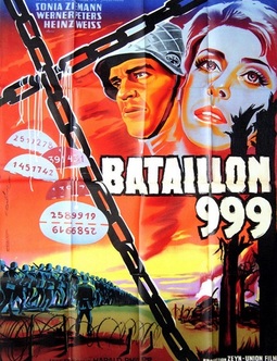LE BATAILLON 999 BOX OFFICE FRANCE 1960