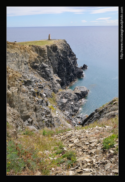 Le Cap Cerbère, Frontière Catalane Franco-Espagnol