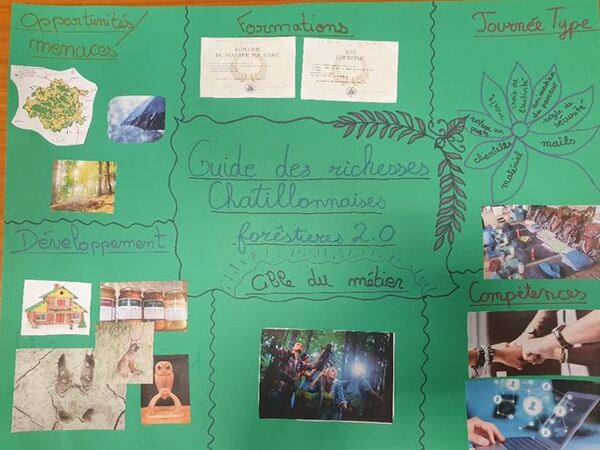 Les élèves de troisième du collège Fontaine des Ducs ont imaginé le futur job du Châtillonnais