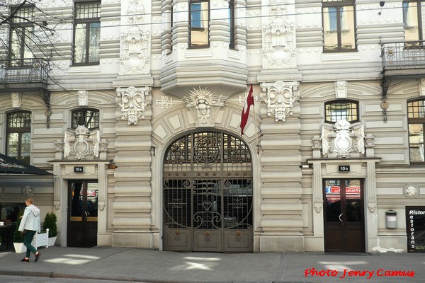 L'Art Nouveau dans la ville de Riga, en Lettonie !