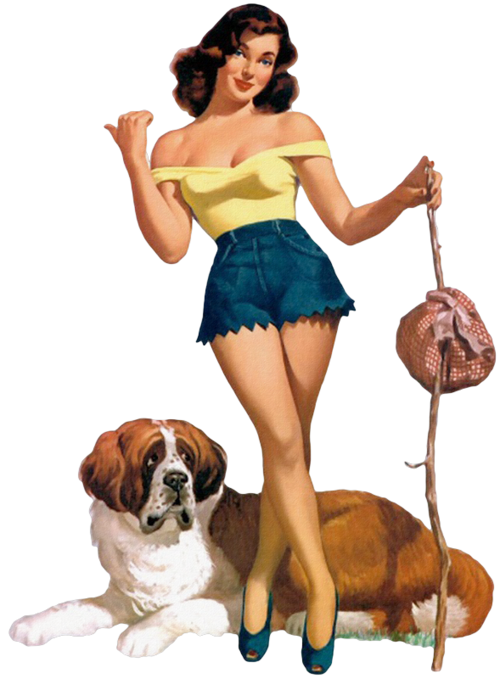 Femme pin-up