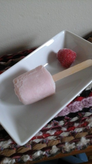 Minigo glacé aux fraises