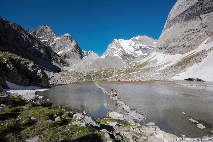 Le lac des Vaches en Savoie