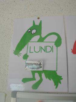 Les jours de la semaine