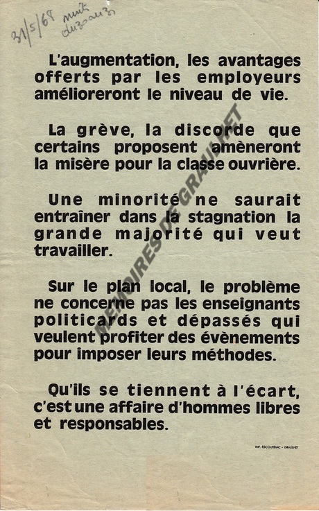 - Mai 1968