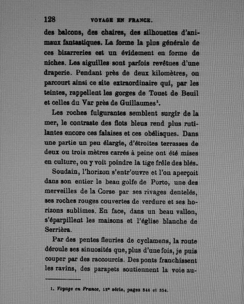 Chronique vers 1900.