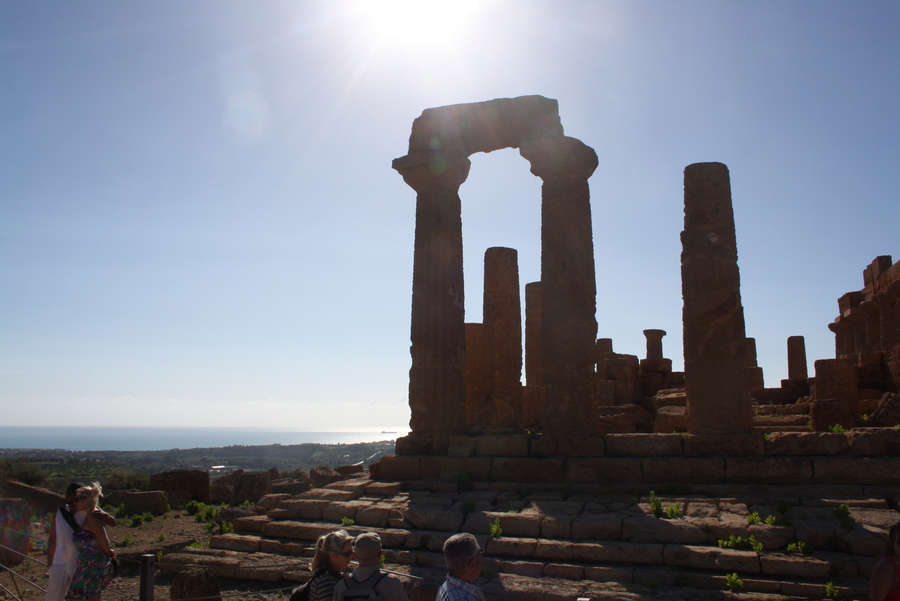 Sicile,en septembre 2013 : La vallée des Temples.