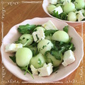 Salade fraicheur, melon d'eau, menthe et féta