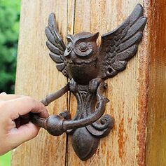 Heurtoir de porte vintage en fonte avec motif chouettes pour jardin, cour,  heurtoir de porte d'entrée, boutons de porte : Amazon.ca: Outils et  Bricolage