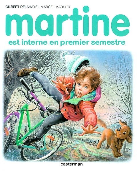 Martine est interne en premier semestre