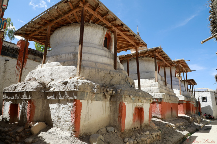 Chortens du Centre historique de Lo-Manthang