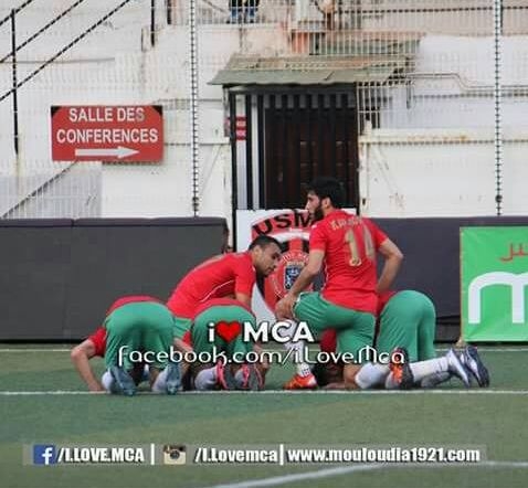 Vendredi 8.01.2016 coupe à huis clos MCA-US Biskra 1-0