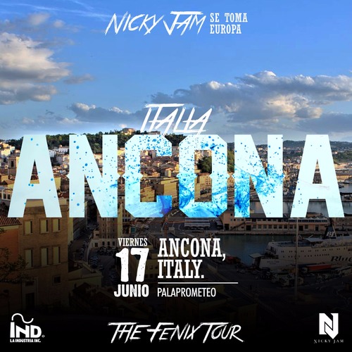 NICKY JAM EN CONCERT "FENIX TOUR EUROPA 2016"