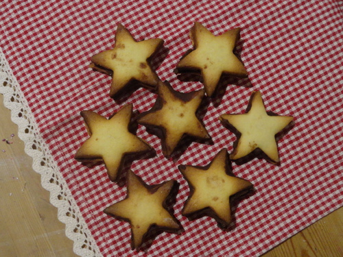 Petits Biscuits Fourrés Etoiles