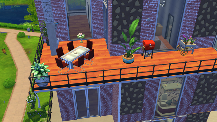 Sims 4 : Aménagement de la colocation immeuble Lumina (suite)