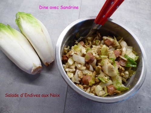 Une Salade d'Endives aux Noix