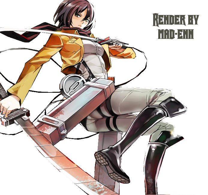 Libre Service : Render Mikasa Ackerman